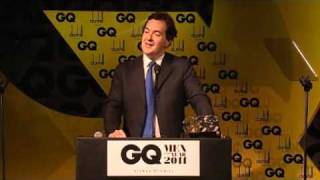 George Osborne GQ Politician of the Year [upl. by Acissehc349]