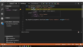 Python Beginner kwargs [upl. by Nwahsem]
