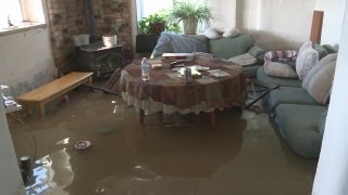 Inside a flooded home in southern NM [upl. by Ellekram]