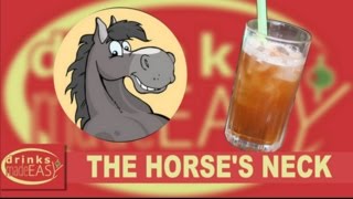 How To Make A Horses Neck Cocktail  Drinks Made Easy [upl. by Aineg185]