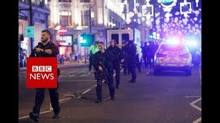 Oxford Circus Incident Tube stations reopen  BBC News [upl. by Lerat738]