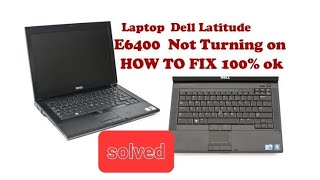 Dell Latitude e6400 laptop not turning on  Dell e6400 Motherboard Replacement [upl. by Culberson]