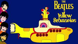 BEATLES  YELLOW SUBMARINE LYRICS [upl. by Alexina]