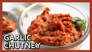 Rajasthani Lahsun Chutney  Lasun Chutney  Garlic Chutney by Healthy Kadai [upl. by Rhea]