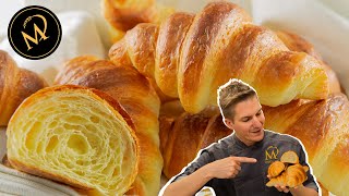 Croissants wie vom Bäcker selber machen [upl. by Ecirtel]