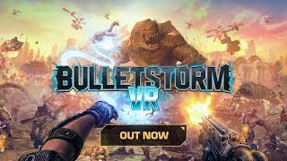 Bulletstorm VR  Launch Trailer  Meta Quest Platform [upl. by Nykal]