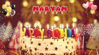 MARYAM birthday song – Happy Birthday Maryam [upl. by Haskell]