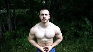 Physique Update 55 180lbs Natural Lighting [upl. by Modestia]