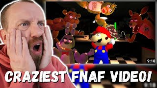 CRAZIEST FNAF VIDEO SMG4 R64 Freddys spaghettiria REACTION [upl. by Betti]