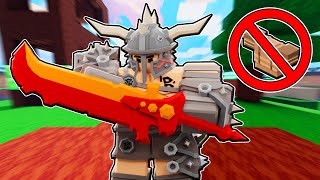 Barbarian Kit With No Armor PRO Gameplay Roblox Bedwars [upl. by Eisenberg]