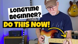 TIPS FOR AN OLDER Or Longtime Beginner Guitar Player [upl. by Vladamar]