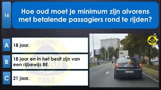 rijbewijs theorie examen belgie 2024 Mobiliteit rijbewijs en milieu [upl. by Rehnberg]