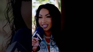 Shenseea Reveals Her Favorite Jamaican Slang  Billboard News Shorts [upl. by Bohon]