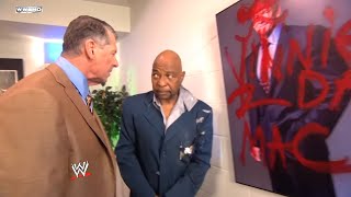 Mr McMahon discovers a spray painted poster of himself [upl. by Yadrahc]