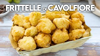 FRITTELLE DI CAVOLFIORE Ricetta Facile  Fatto in Casa da Benedetta [upl. by Gurl]