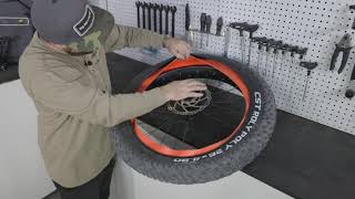 Tannus Armour Tire Insert Installation [upl. by Aicnilav]