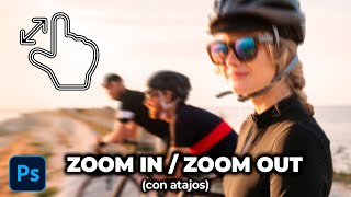 CÓMO HACER ZOOM en Photoshop con atajo [upl. by Htrow996]