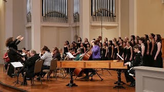 Vivaldi Laetatus sum RV 607 San Francisco Girls Chorus and Voices of Music 4K [upl. by Ranitta712]