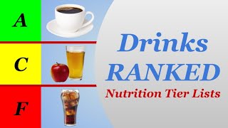 Nutrition Tier Lists Drinks [upl. by Patton280]