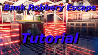 Fortnite Bank Robbery Escape Tutorial Code 827502342074 [upl. by Rexer791]