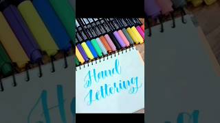 Hand lettering calligraphy shorts trending [upl. by Reginald]