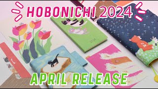 Hobonichi 2024 April Spring Start All New Cousin Original and Weeks Cover Designs [upl. by Yreme895]