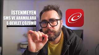 Onay Vermediğim Firma Kalmamış  EDevlet İle Reklam SMSleri Engelleme [upl. by Kellyn]