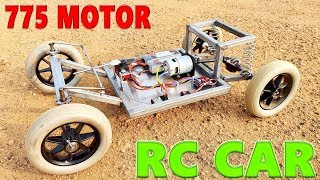 How to make a RC CAR with 775 Motor [upl. by Sasha]