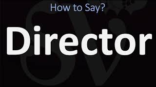 How to Pronounce Director 2 WAYS British Vs American English Pronunciation [upl. by Partridge65]