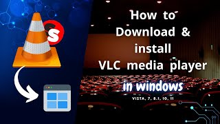 How to download amp install VLC media player in Windows  2023 [upl. by Milurd]