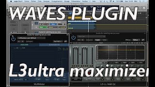 WAVES L3 ultraMAXIMIZER LIMITER PLUGIN test and review [upl. by Gennie766]