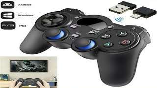 Smart Controller  24G Wireless Game Controller Joystick Gamepad For Android TV Box Tablets PC [upl. by Langelo]