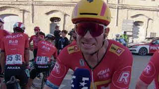 Alexander Kristoff  Interview at the finish  Trofeo Ses SalinesFelanitx 2024 [upl. by Atrahc]