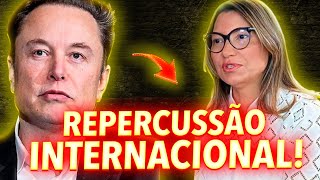 XINGAMENTO DE JANJA A ELON MUSK GEROU PÉSSIMA REPERCUSSÃO INTERNACIONAL VEJA O VEXAME [upl. by Adnilab]