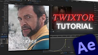 Smooth Twixtor Tutorial  After Effects Tutorial [upl. by Gnof]