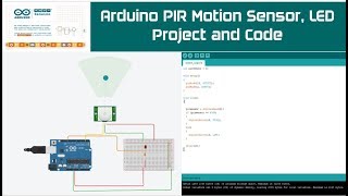 PIR Sensor Arduino Project  Motion Detector Arduino UNO  PIR Sensor Light Arduino [upl. by Adnarym]