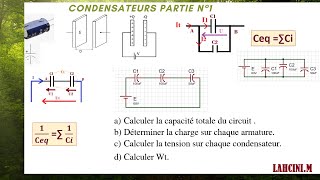 Condensateurs en série et en parallèle avec exercices [upl. by Annaeiluj]