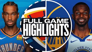 THUNDER at WARRIORS  FULL GAME HIGHLIGHTS  January 29 2025 edited [upl. by Ramahs]