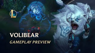 Volibear Gameplay Preview  League of Legends [upl. by Pubilis]