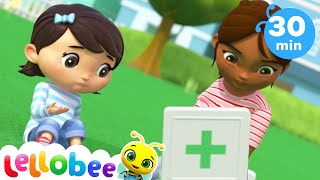 Accidents Happen  Boo Boo Song More Nursery Rhymes for Kids  Lellobee [upl. by Olney]