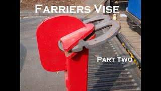 Making a Farriers vise Part two [upl. by Neemsay]