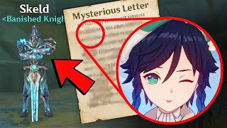 Exposing This Secret Letter Hidden in Chasm it mentions Venti Genshin Impact [upl. by Diarmit]