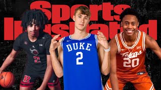 Reacting To Sports Illustrated NBA Mock Draft stick to magazines [upl. by Kyred]