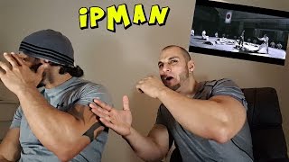 Ipman VS 10 Black Belts REACTION [upl. by Adeehsar890]