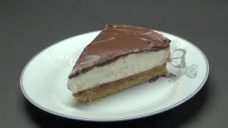 CHEESECAKE ALLA NUTELLA Senza Cottura al Forno  Ricette Dal Mondo [upl. by Einnej281]