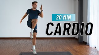 20 Min BEGINNER CARDIO Workout For Fat Burn No Equipment At Home [upl. by Marice]