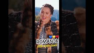 ROMÂNIA💙💛♥️Aici e țara mea Andreea Haisan [upl. by Nhtanhoj127]