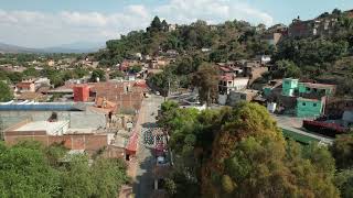 Es Chilchota Michoacàn con el Ojo de Agua y su Barrio Alto Panorámica aéreacotidiano399 [upl. by Nore]