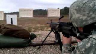 Zero on M249 Range [upl. by Dace]