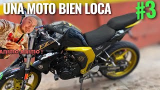 Yamaha FZ16 20 stunt 2017como hacer un caballito en moto [upl. by Konrad401]